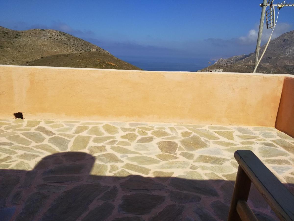 Villa panos stone tower Paliros Exterior foto